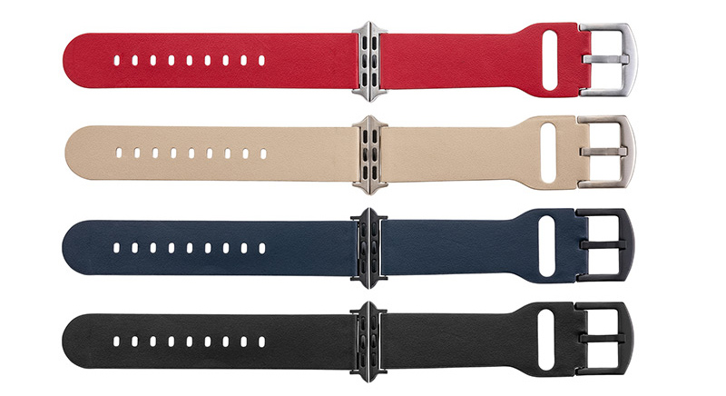 全4色カラーのGRAMAS Italian Genuine Leather Watchband