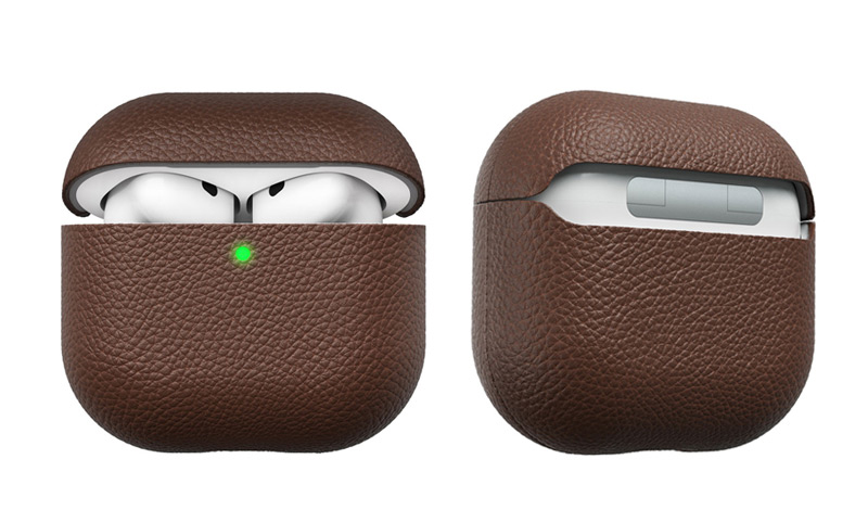 Airpods 4 ケース エアーポッズ カバー AirPods Case 本革製 イタリアン レザー 保護ケース イヤホン エアポッズ ギフト プレゼント