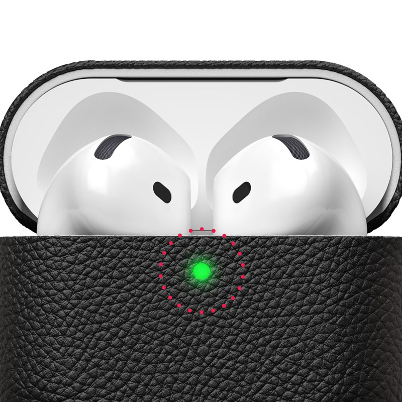 Airpods 4 ケース エアーポッズ カバー AirPods Case 本革製 イタリアン レザー 保護ケース イヤホン エアポッズ ギフト プレゼント