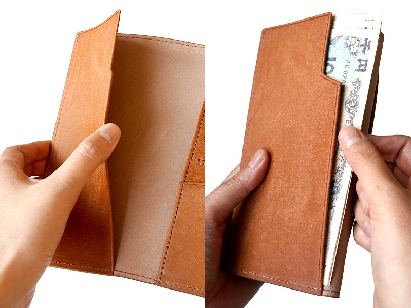 一万円札がジャストで入るお札入れ