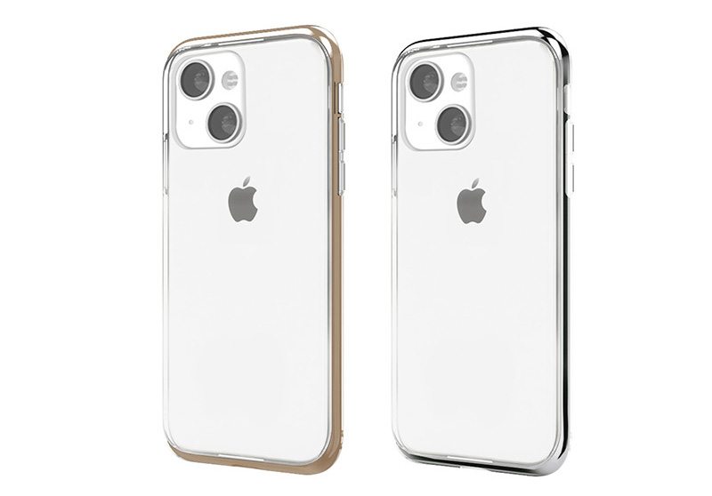 motomo INO LINE INFINITY CLEAR CASE』 iPhone13 ケース クリア 背面