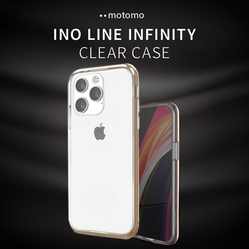 motomo INO LINE INFINITY CLEAR CASE for iPhone13