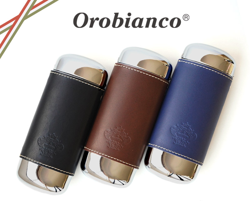 【国産高級牛革】メガネケース メタル ハード 本革 Orobianco オロビアンコ