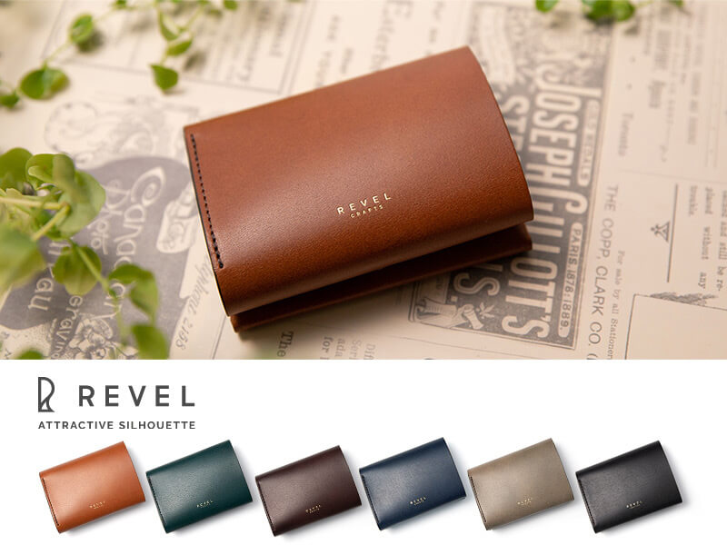 REVEL レヴェル MINI2 GRAY 三つ折り財布 ミニ財布 - 小物