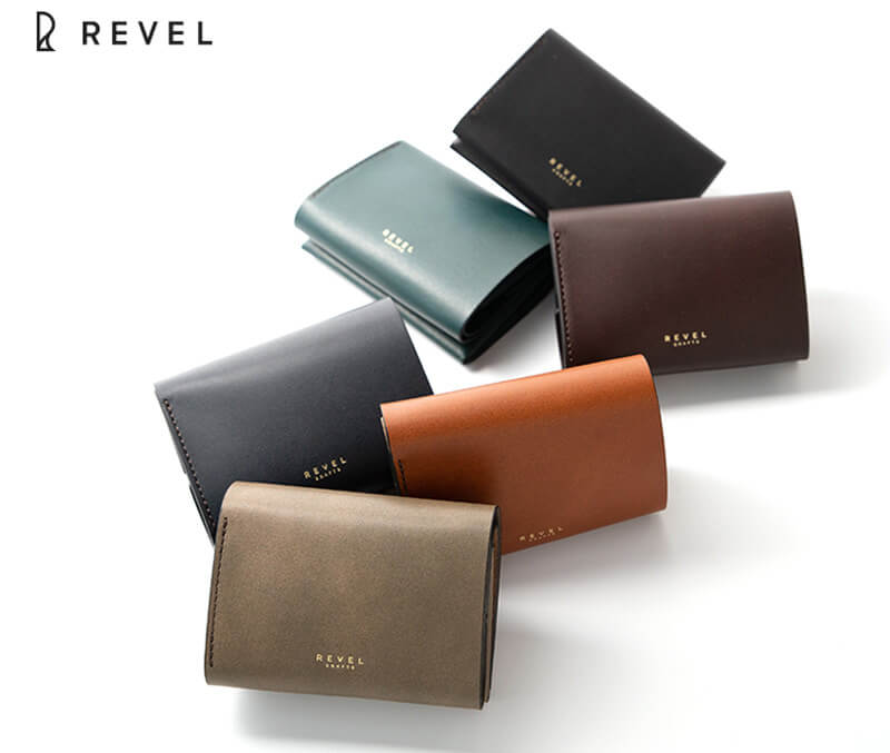 REVEL MINI 2.5 三つ折り ミニ 財布 - 折り財布