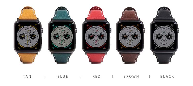 Apple Watch バンド Italian Minerva Box Leather