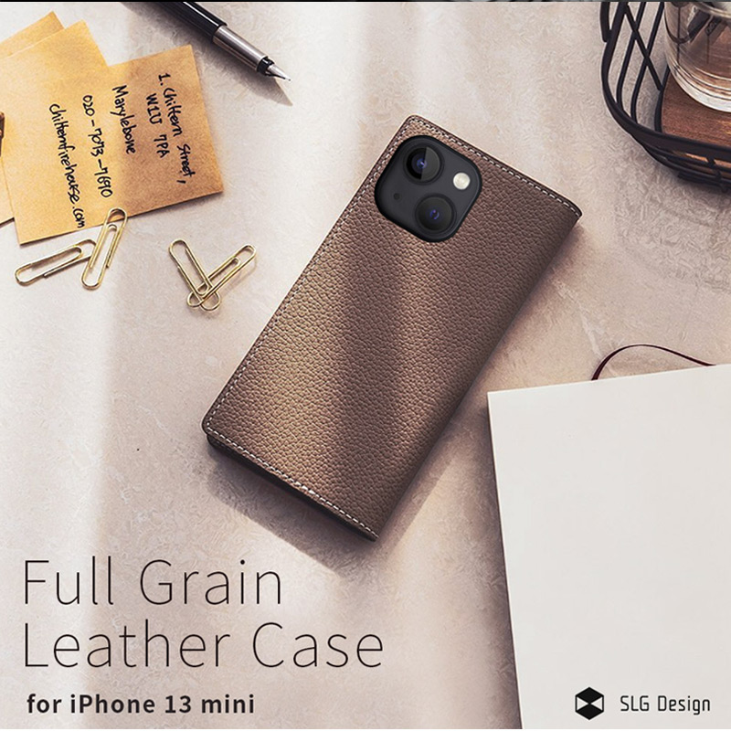 Full Grain Leather Case for iPhone 13 mini