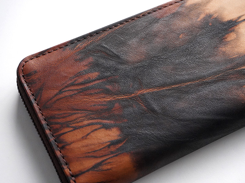 奄美大島 泥染 レザー