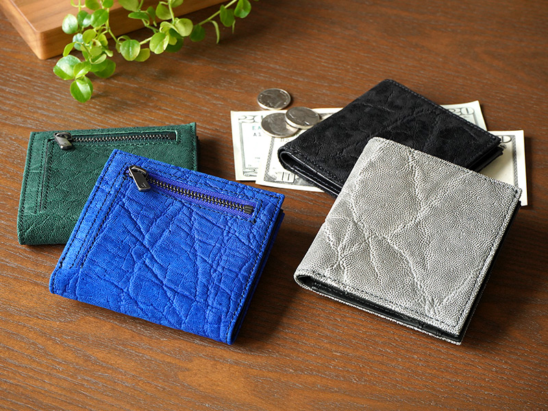 エレファントレザーミディアムウォレット