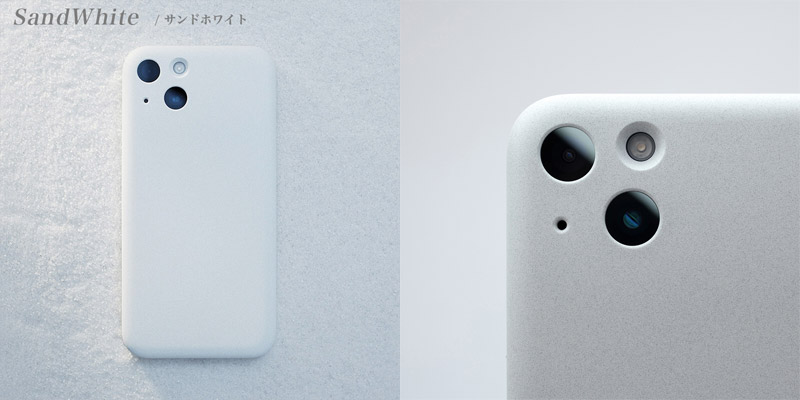 『MYNUS iPhone CASE』 iPhone ケース サンドホワイト 日本製
