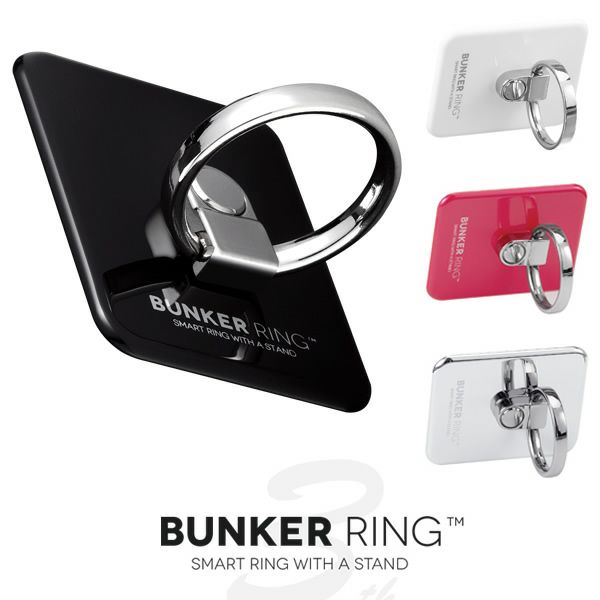 スマホアクセサリー スマートフォンリング・ホルダー 売上 ランキング 4位 
        『BUNKER RING 3』 スマートフォン・タブレットPC・iPhone・iPadなどの落下防止にバンカーリング3