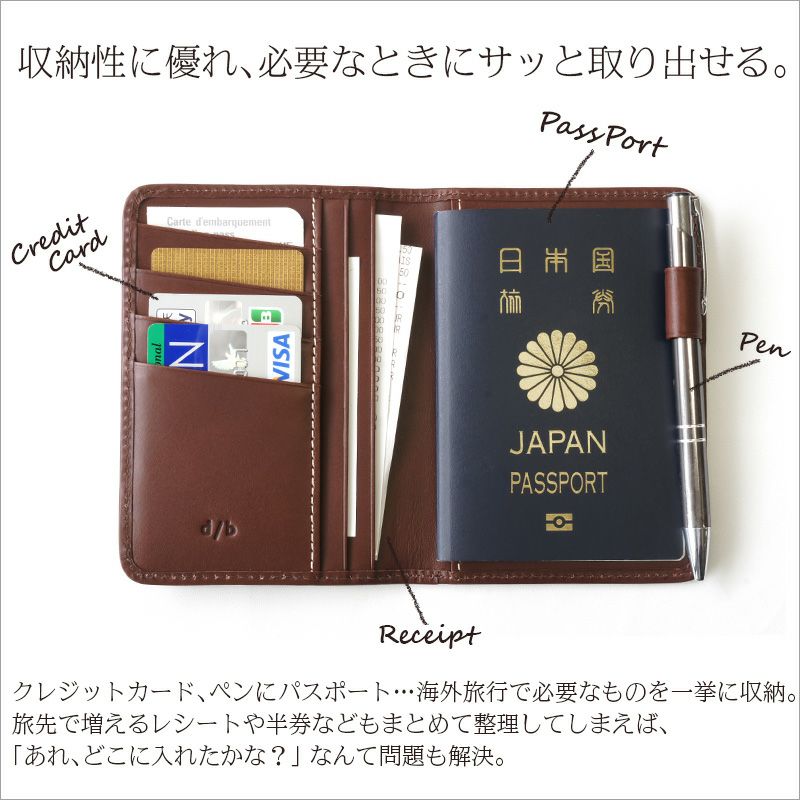 Duct 牛革 スムースレザー Passport Case Nl 191 本革 バケッタレザー パスポート入れ パスポートケース