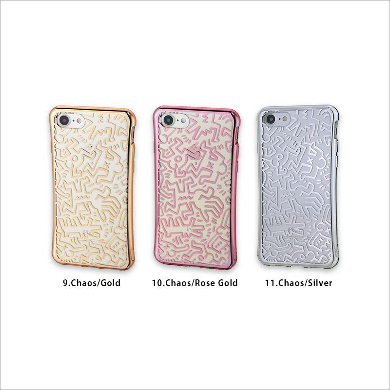 キース ヘリング iPhone ケース スマホ ケース iPhone 8 iPhone 7 caos people