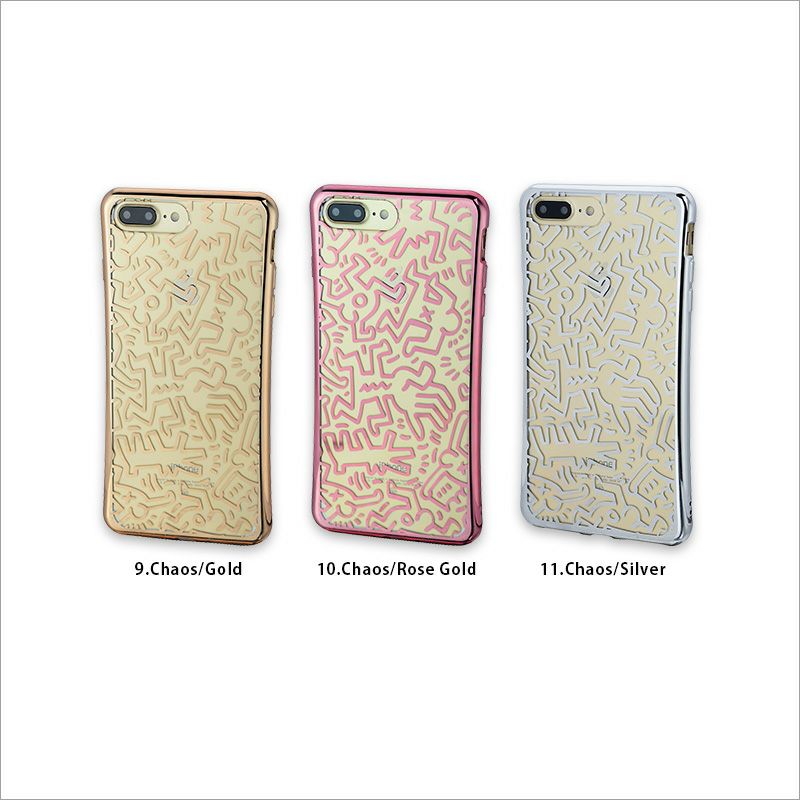 キース ヘリング iPhone ケース スマホ ケース iPhone 8Plus iPhone 7Plus caos people