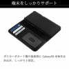 Galaxy S9 ケース 手帳型 SC-02K SCV38 ギャラクシーS9 SC02K 黒