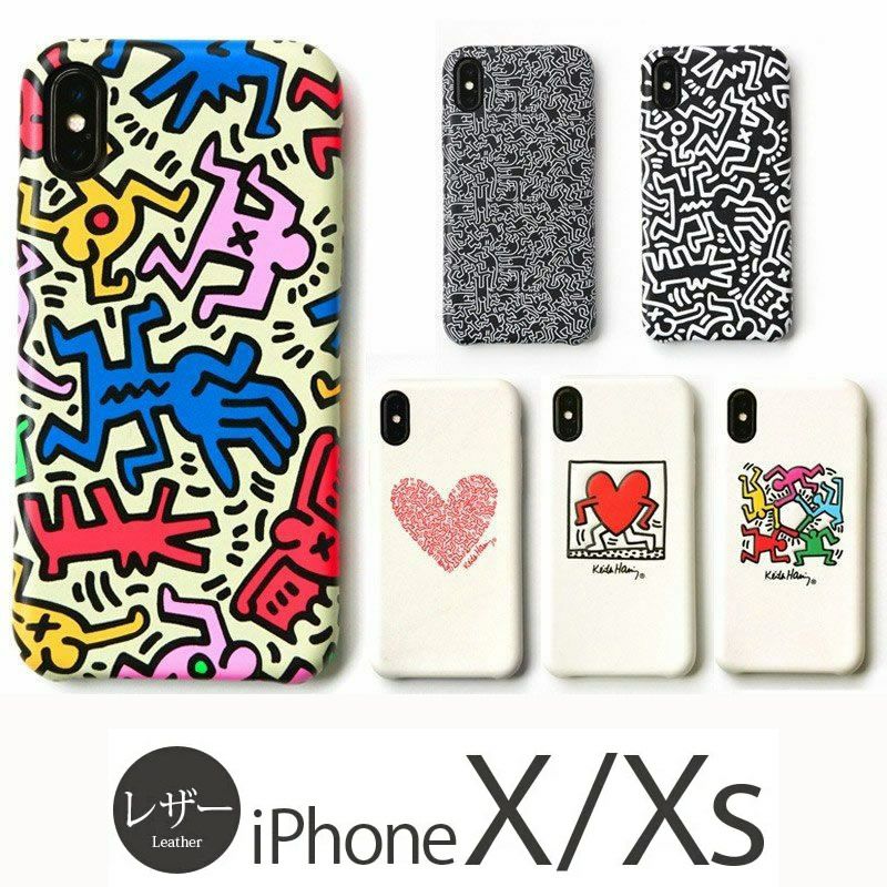 キース ヘリング iPhone ケース スマホ ケース iPhone XS iPhone X caos people