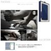 iPhone XS ケース / iPhone X ケース 手帳 型 本革 フルグレイン レザー アイフォン XS アイホン X SLG Design エスエルジー デザイン
