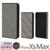 iPhone XS Max ケース レザー 手帳 型 ケース サフィアーノ PUレザー アイフォン XS Max 