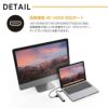 USB-C ハブ  Type-c ポート MacBook HD出力 タイプC  軽量