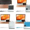 mac book air 2018 キーボード カバー Apple MAC 高品質 マック 