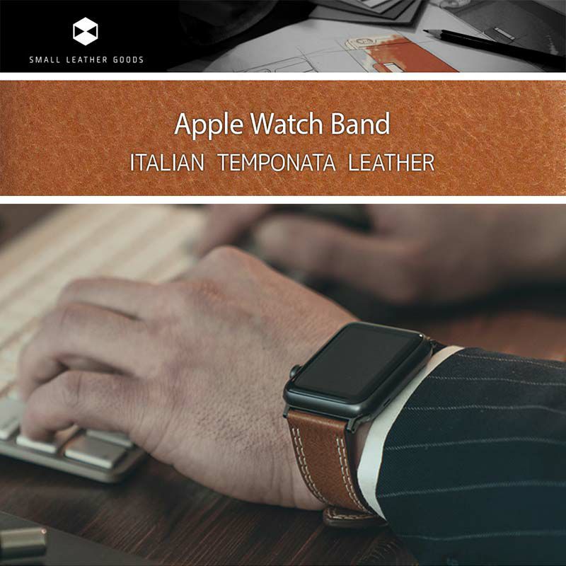 Apple Watch バンド 本革 アップル ウォッチ 45mm 44mm 42mm ベルト