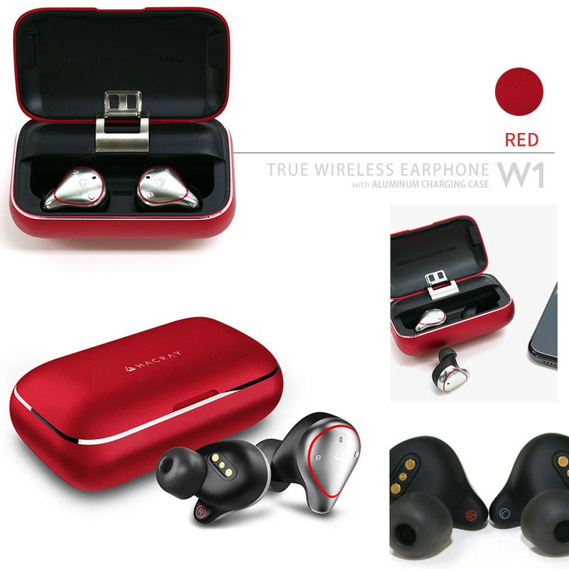 HACRAY W1 True wireless earphones Red HR16370-