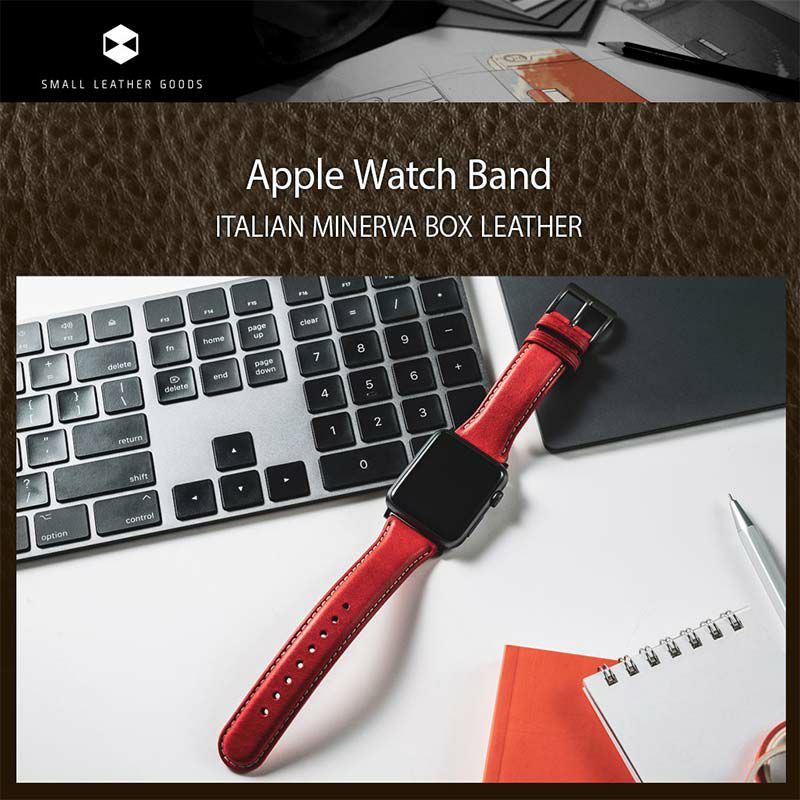 Apple Watch アップルウォッチ バンド 交換 ベルト 牛革