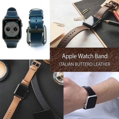 【ブッテーロレザー】Apple Watch バンド 本革 42mm(Series10～) / 41mm / 40mm / 38mm SLG Design