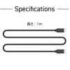USB3.1 usbケーブル タイプC   1m type c  iphone CtoC 高速