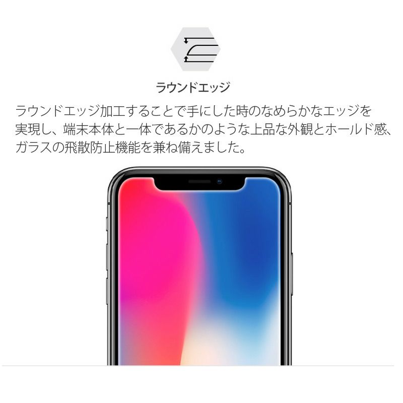 iPhone11ProMax XSMaxフィルム ガラス 液晶保護 ガラスフィルム