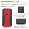 iPhone 11 / 11Pro ケース 手帳型 本革 アイフォン Lamborghini