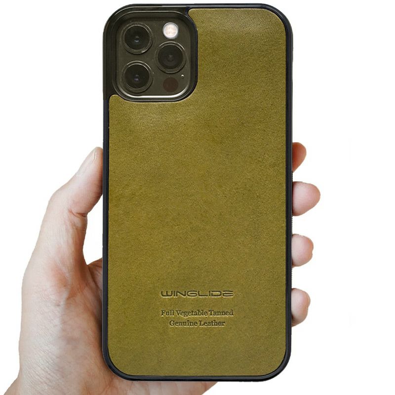 iPhone 12mini 12 12Pro 12ProMax ケース 本革 カバー レザー