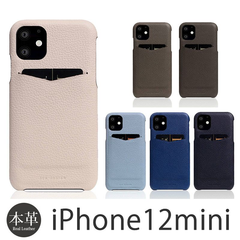 SLG Design Full Grain Leather Back Case』 iPhone12mini ケース 背面 ...