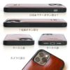 iPhone12/12mini/12Pro/12ProMax ルガトーレザー 背面ケース 各部詳細