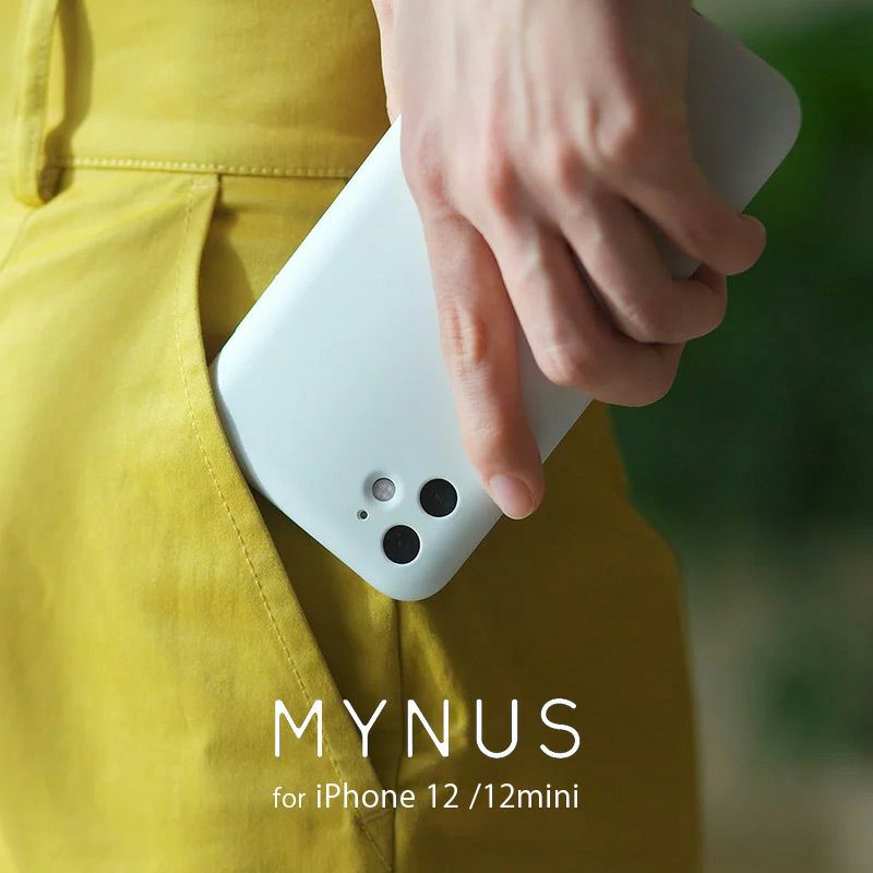 MYNUS iPhone CASE』 iPhone12 / iPhone12mini ケース 背面 シェル