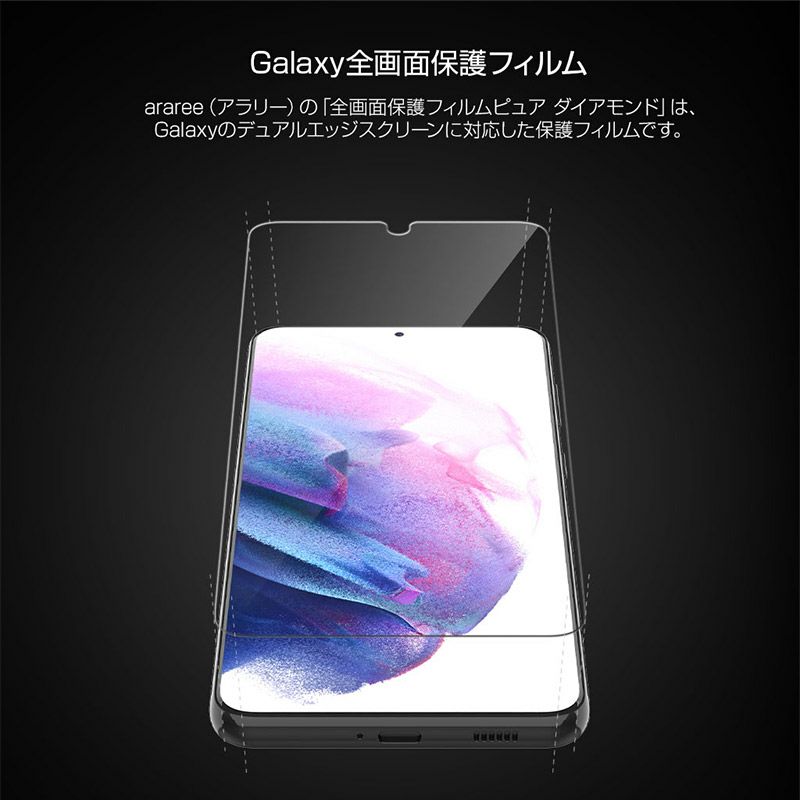 Galaxy S21 S21+ S21Ultra 5G フィルム ギャラクシー 画面保護