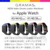 Apple Watch バンド 本革 アップル ウォッチ 38 40 41 42 44 45 ベルト