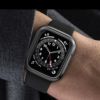 Apple Watch カバー 44mm メタルフレーム アップルウォッチ 保護