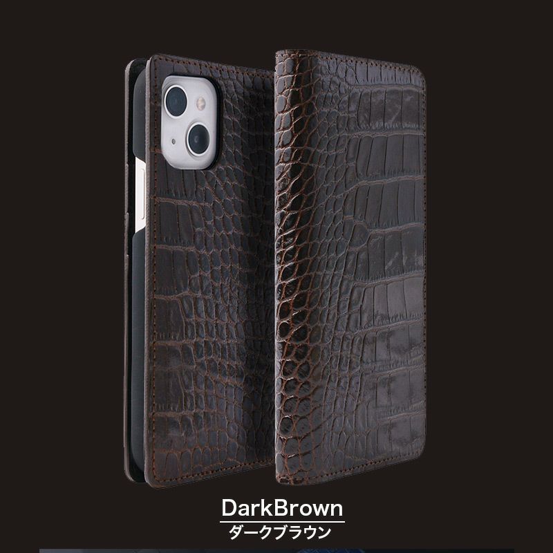 iPhone13 ケース 手帳型 ブランド 本革 スマホケース レザー 革