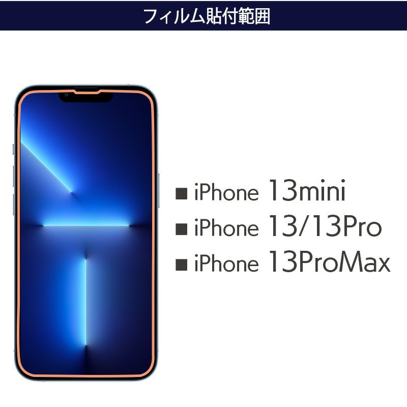 ハイブリッド】強化ガラスフィルム iPhone13Pro / iPhone13ProMax