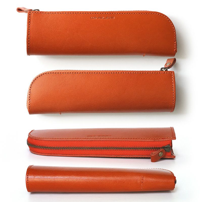 イタリアンレザー ペンケース 日本製 革 皮 筆箱 おしゃれ 大人