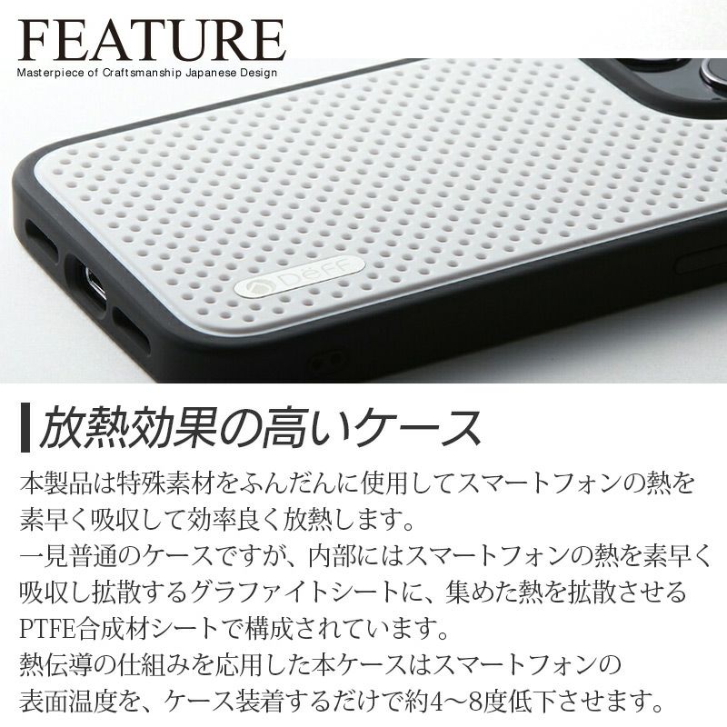 スマホケース 放熱 素材 クリアランス