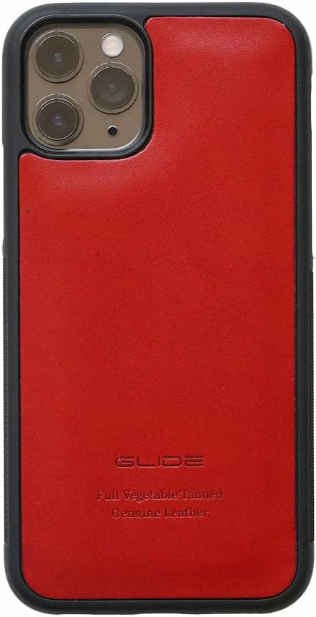 iPhoneXR / iPhoneXS / iPhoneX ケース ブランド 本革 スマホケース 栃木レザー レッド 赤