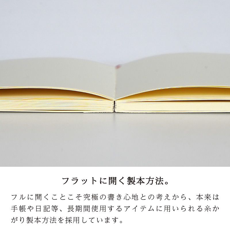 MDノート A6 文庫サイズ 方眼 5mm 横罫 無罫 日本製 シンプル