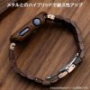 Applewatch 交換 バンド 木製 ウッド おしゃれ 45 44 42 mm