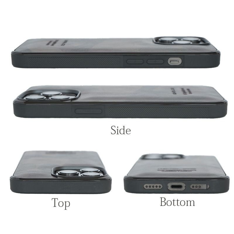 iPhone13 mini Pro Max ケース 本革 背面 カバー 迷彩 おしゃれ