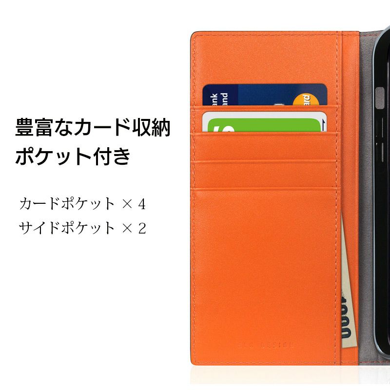 iPhone14 Pro ケース 手帳型 ブランド 本革 スマホケース レザー