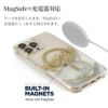 MagSafe対応 iPhone14 Pro / iPhone 14 ケース 耐衝撃 抗菌 スマホケース 衝撃吸収 カバー 背面 ゴールドが輝きを放つiPhoneケース