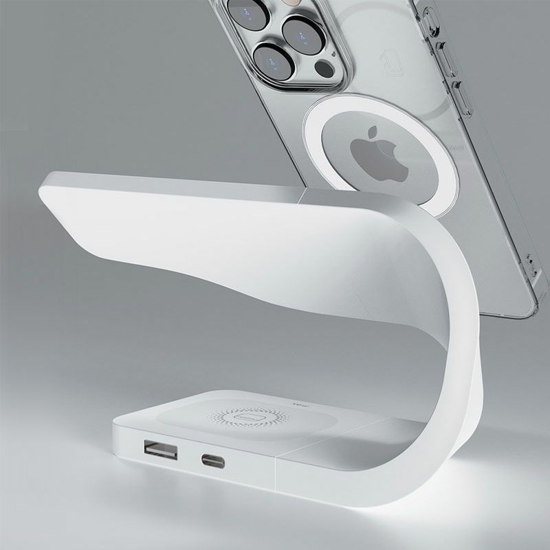 ワイヤレス充電器 3in1 スタンド MagSafe対応 iPhone Apple Watch AirPods ワイヤレスチャージ iphone ワイヤレス充電
