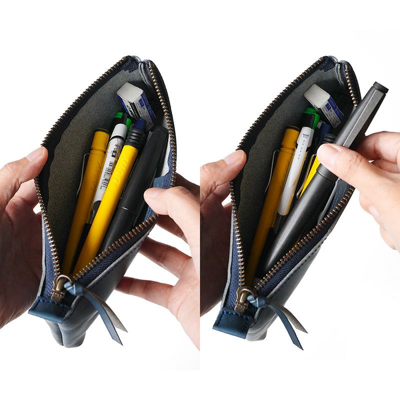 栃木レザー ペンケース 本革 レザー ブランド おしゃれ シンプル